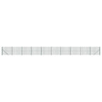 VidaXL Draadgaashek met flens 1,4x25 m groen