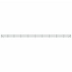 Vidaxl draadgaashek met flens 0,8x25 m groen