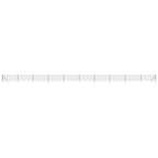 VidaXL Draadgaashek met grondankers 1,1x25 m antracietkleurig