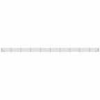 Vidaxl draadgaashek met flens 0,8x25 m antracietkleurig