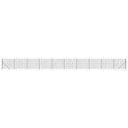 VidaXL Draadgaashek met flens 1,4x25 m antracietkleurig