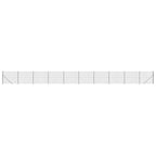 VidaXL Draadgaashek met flens 2x25 m antracietkleurig