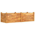 Vidaxl plantenbak verhoogd 160x60x44 cm massief acaciahout