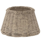Vidaxl lampenkap ø50x30 cm wicker bruin