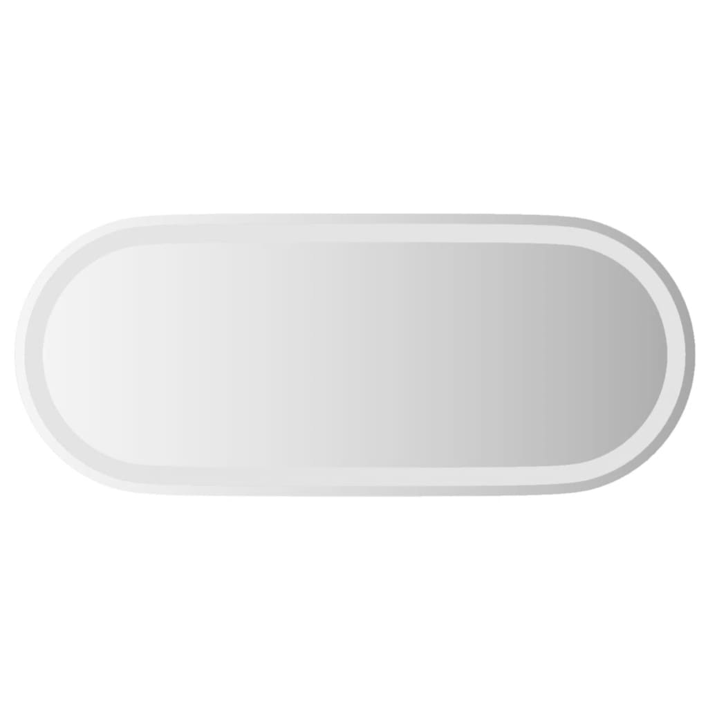 Vidaxl badkamerspiegel led ovaal 90x40 cm