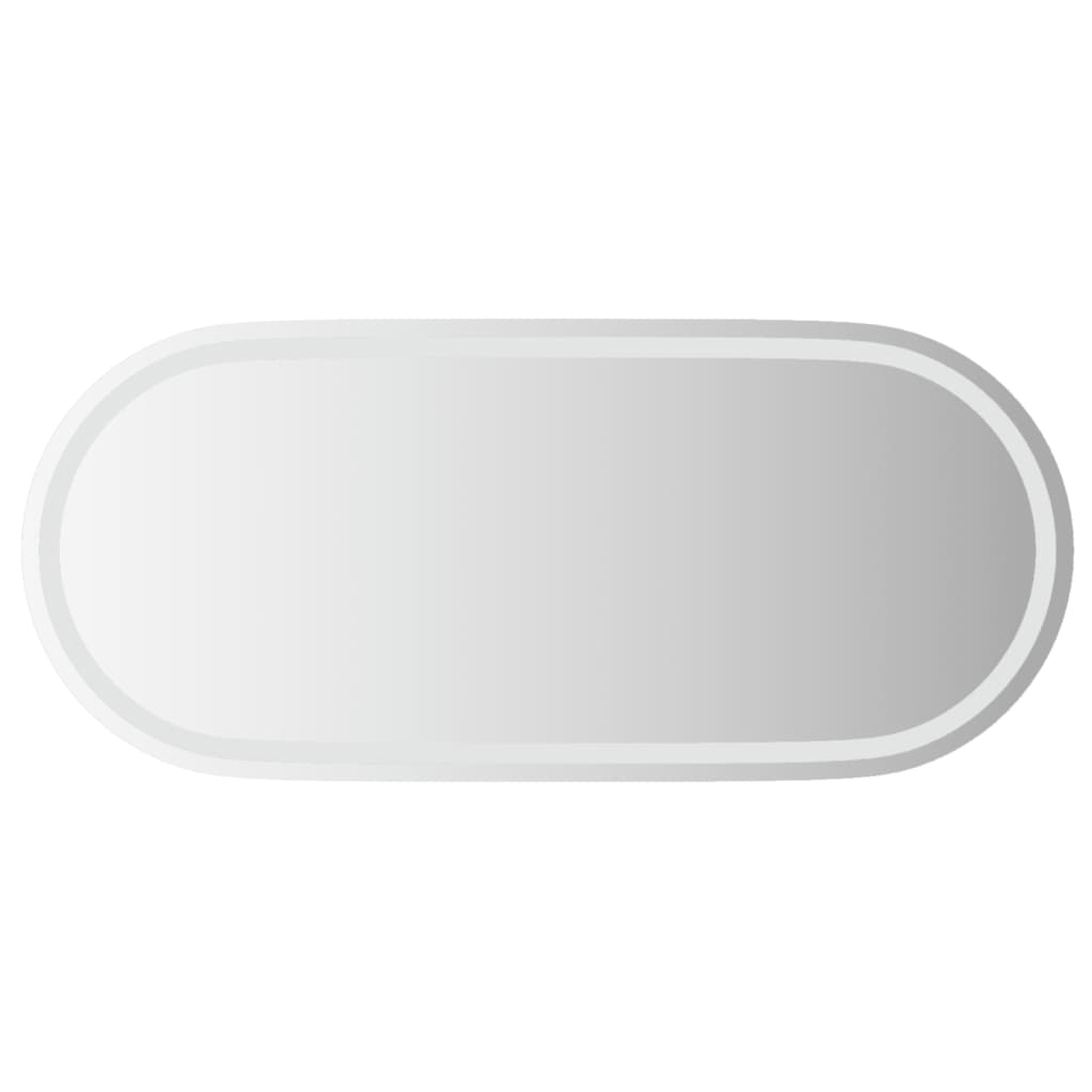 Vidaxl badkamerspiegel led ovaal 100x45 cm