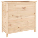 Vidaxl plantenbak 82,5x40x78 cm massief grenenhout