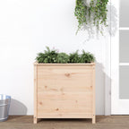 Vidaxl plantenbak 82,5x40x78 cm massief grenenhout