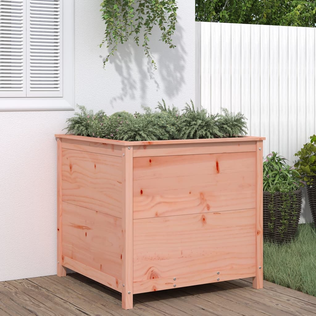 VidaXL Plantenbak 82,5x82,5x78 cm massief douglashout