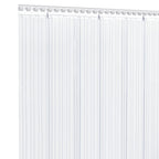 Vidaxl deurgordijn 200x1,6 mm 25 m pvc transparant