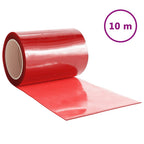 Vidaxl deurgordijn 300x2,6 mm 10 m pvc rood