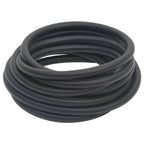 Vidaxl luchtslang hybride 0,6'' 5 m rubber en pvc zwart