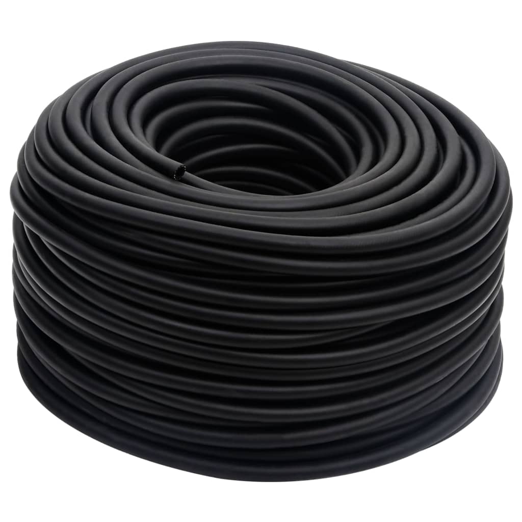 VidaXL Luchtslang hybride 0,6'' 50 m rubber en PVC zwart