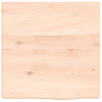 Vidaxl wastafelblad 40x40x2 cm onbehandeld massief hout