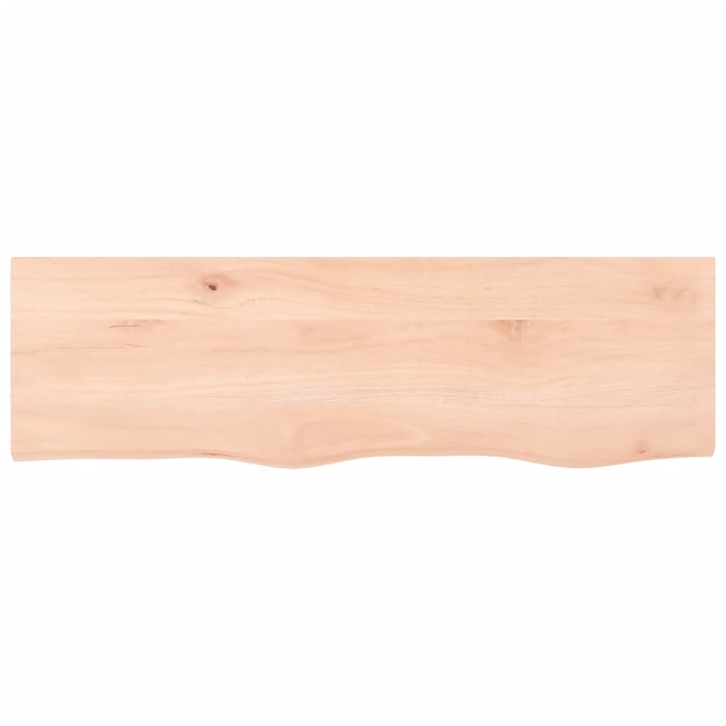 Vidaxl wastafelblad 100x30x2 cm onbehandeld massief hout