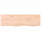 Vidaxl wastafelblad 100x30x2 cm onbehandeld massief hout