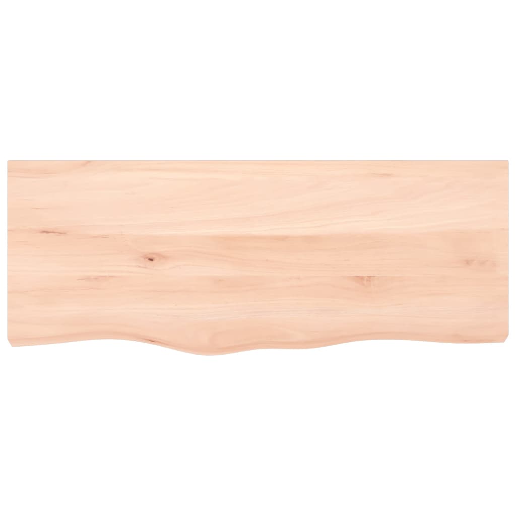 Vidaxl wastafelblad 100x40x2 cm onbehandeld massief hout