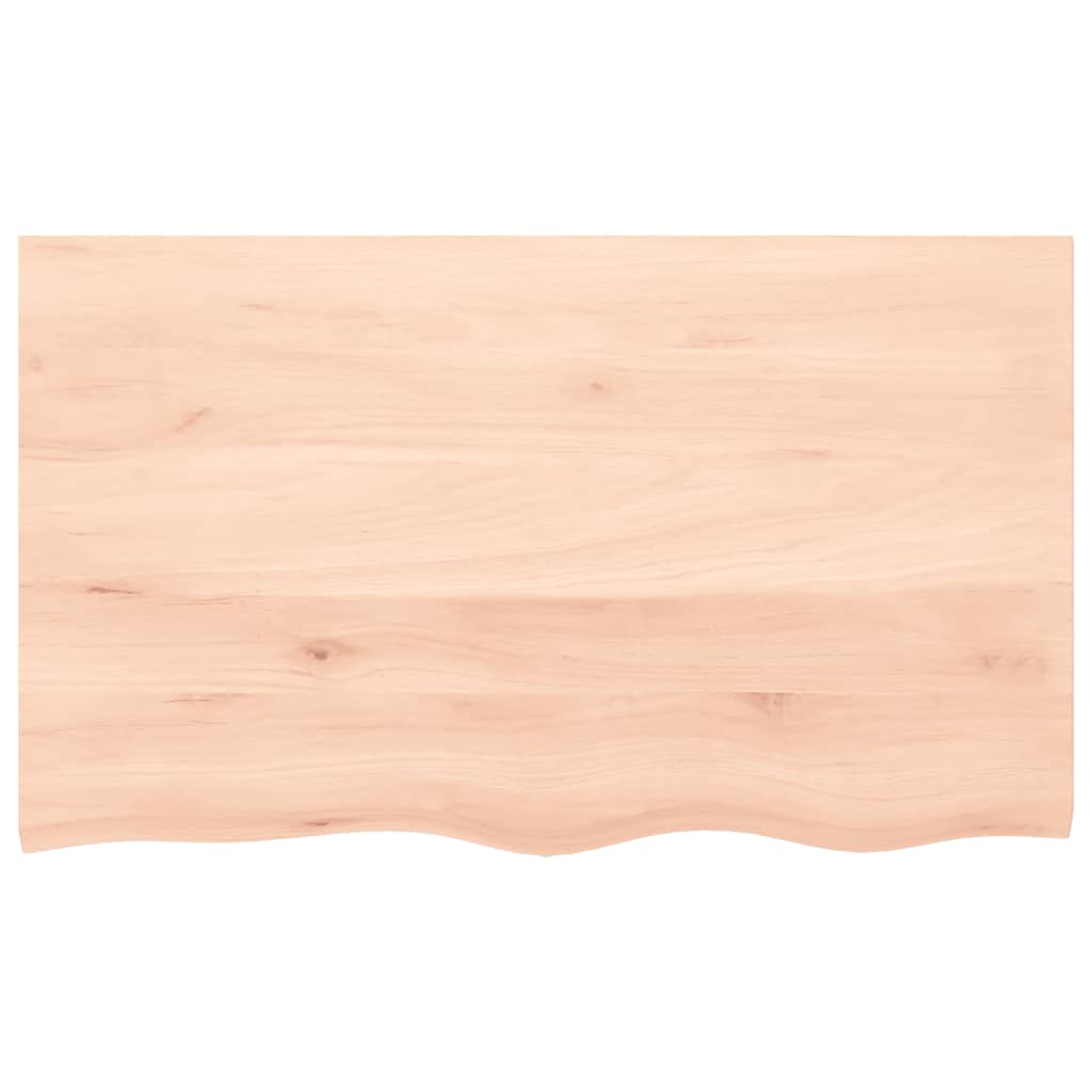 Vidaxl wastafelblad 100x60x2 cm onbehandeld massief hout