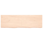 Vidaxl wastafelblad 160x50x(2-4) cm onbehandeld massief hout