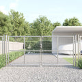VidaXL Poort draadgaas 300x175 cm staal zilverkleurig