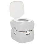 VidaXL Campingtoilet en wasbak met watertank