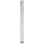 Vidaxl waterzuil vierkant 100 cm roestvrij staal
