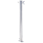 Vidaxl waterzuil rond 60 cm roestvrij staal