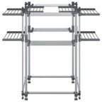 Vidaxl wasrek 107x107x120 cm aluminium