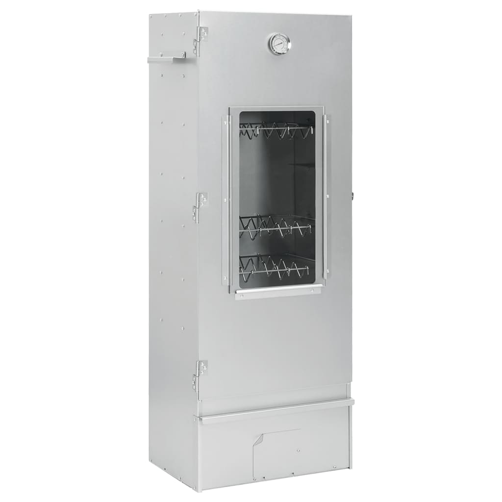 Vidaxl bbq-rookoven met houtsnippers 44,5x29x110 cm staal