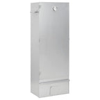 Vidaxl bbq-rookoven met houtsnippers 44,5x29x110 cm staal