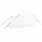 VidaXL Tuinkas met stalen frame 24 m² 6x4x2,85 m wit