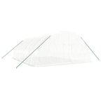 VidaXL Tuinkas met stalen frame 48 m² 8x6x2,85 m wit