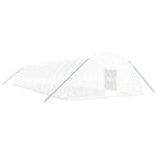 VidaXL Tuinkas met stalen frame 108 m² 18x6x2,85 m wit