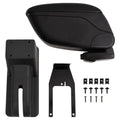 Vidaxl armsteun 12x29x(32-46) cm abs zwart