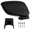 Vidaxl armsteun 13x31x(31-44) cm abs zwart