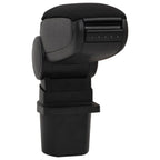 Vidaxl armsteun 12x31x(29,5-47) cm abs zwart
