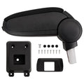 Vidaxl armsteun 12x33x(24-42) cm abs zwart