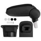 Vidaxl armsteun 16x35x(30-49) cm abs zwart