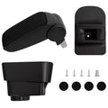 Vidaxl armsteun 11x35x(32-49) cm abs zwart