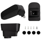 Vidaxl armsteun 11x35x(32-49) cm abs zwart