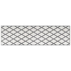 Vidaxl buitenkleed omkeerbaar 80x250 cm grijs en wit