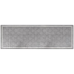 VidaXL Buitenkleed omkeerbaar 80x250 cm grijs en wit