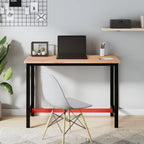 Vidaxl werkbank 115x55x81,5 cm massief beukenhout en metaal