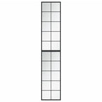 Vidaxl wandspiegels 2 st 100x40 cm metaal zwart