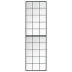 Vidaxl wandspiegels 2 st 100x60 cm metaal zwart