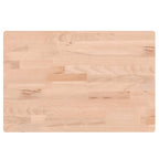 Vidaxl wastafelblad 60x40x1,5 cm massief beukenhout