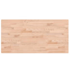 Vidaxl wastafelblad 100x50x2,5 cm massief beukenhout