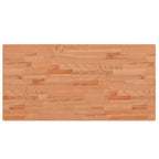 Vidaxl wastafelblad 100x50x2,5 cm massief beukenhout