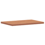 Vidaxl wastafelblad 60x40x2,5 cm massief beukenhout