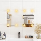 Vidaxl wandspiegel met led's rechthoekig 40x60 cm glas